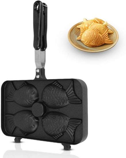 Taiyaki Moule G Teau En Forme De Poisson Moule Gaufres Antiadh Sif