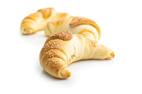 Bollo De Croissant Salado Con Semillas De Sésamo Pastelería Casera