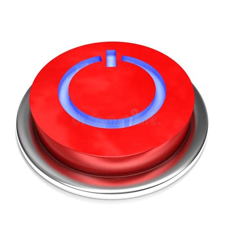 Start Button Stock Image Image Of Press Orange Button 8588121