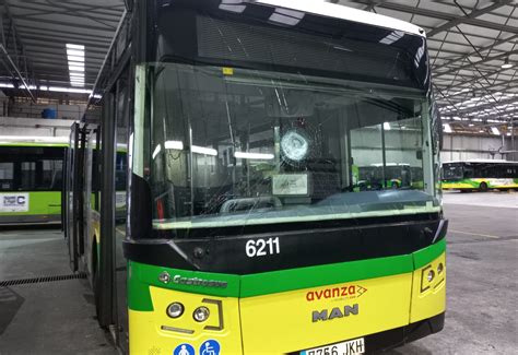 Vitrasa Denuncia Dos Ataques A Autobuses Vigo Al Minuto