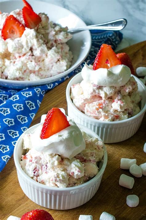 Strawberry Cheesecake Fluff Recipe Must Love Home