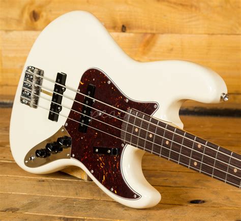 Fender American Original 60s Jazz Bass Olympic White Peach Guitars