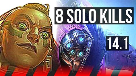 ILLAOI Vs JAX TOP 8 Solo Kills 600 Games BR Master 14 1 YouTube