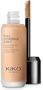 KIKO MILANO Full Coverage 2 In 1 Foundation Concealer Base E