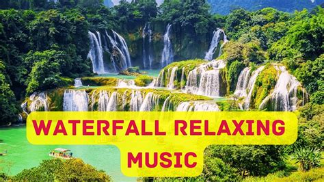 Waterfall relaxing music for meditation - YouTube