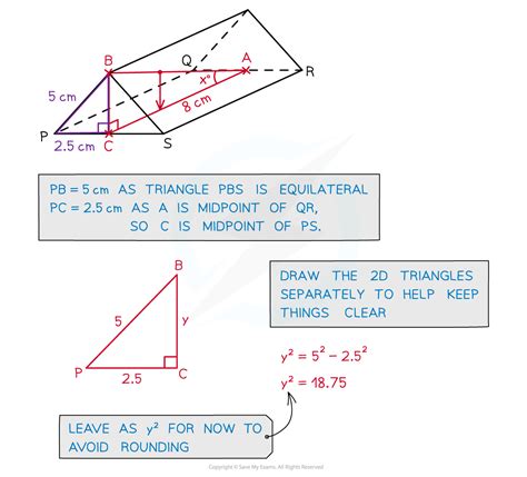 3d Pythagoras And Trigonometry Cie Igcse Maths Extended Revision Notes 2025