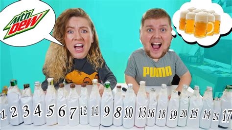 УГАДАЙ ВКУС НАПИТКА чтобы ВЫЖИТЬ ЧЕЛЛЕНДЖ ! - YouTube