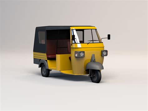 Indian Three Wheeler 3d Model Cgtrader