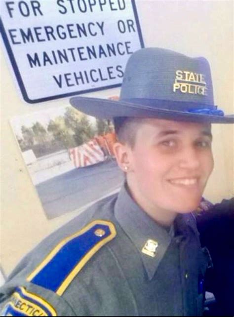 Connecticut State Police Trooper Assigned To Troop L In Litchfield