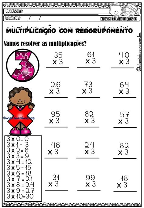 Continhas De Multiplicação