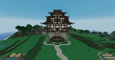 Age of Empires II: Japanese Castle Minecraft Map