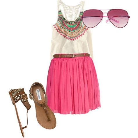 HOT Pink By Allieduncan On Polyvore Fashion Streetwear Brands Hot Pink