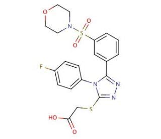 Fluoro Phenyl Morpholine Sulfonyl Phenyl H