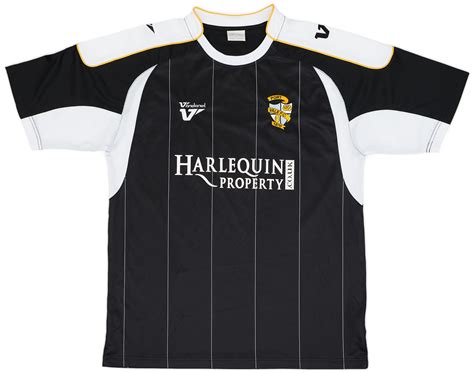 Port Vale Home Football Shirt 2006 2007 Sponsored By BGC