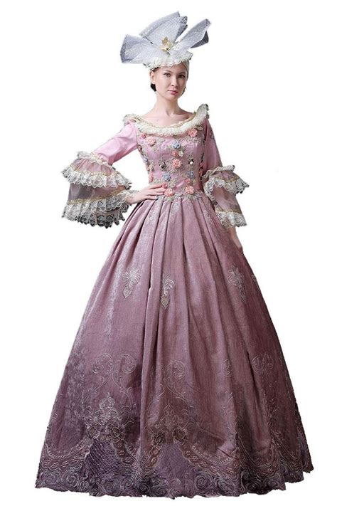 High End Court Rococo Baroque Marie Antoinette Ball Dress