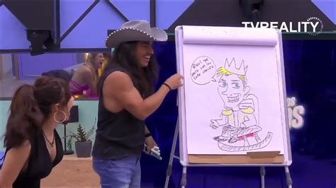 ESTOS FUERON LOS DIBUJOS DEL REY GRUPERO LA CASA DE LOS FAMOSOS 3 EN