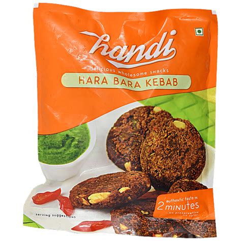 Buy Handi Frozen Hara Bara Kebab Gm Online At The Best Price Of Rs