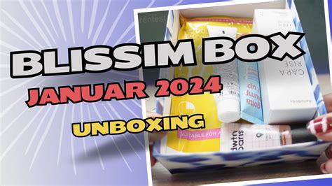 Glowy Blissim Box Januar Unboxing Miracle Morning Youtube