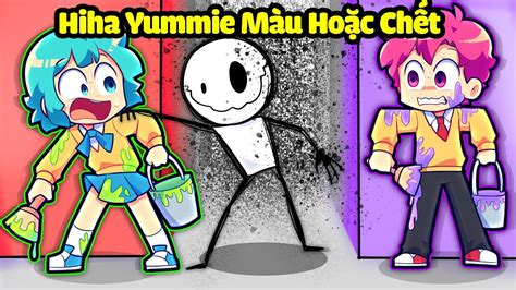 HIHA VÀ YUMMIE THOÁT KHỎI MÀU HOẶC CHẾT TRONG MINECRAFT HIHA MÀU HOẶC