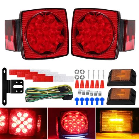 Cyfie V Led Trailer Lights Kit Submersible Boat Trailer Lights