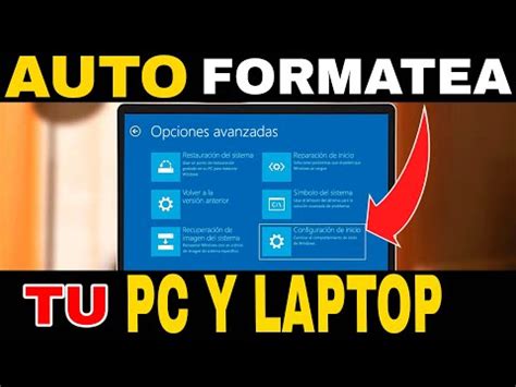 Descubre El Secreto Para Formatear Tu Pc Y Laptop Con Windows Sin