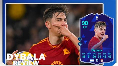 ¡por Fin Una Carta Usable De La Joya Paulo Dybala 90 Potm Serie A