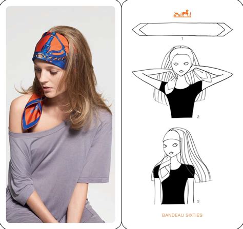 How To Wear Hermes Scarf Scarf Knots Scarf Tying Ways To Wear A Scarf How To Wear Scarves