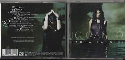 Laura Pausini Cd Io Canto Stampa Francese Je Chante Tracce Ebay