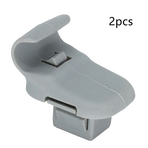 Sun Visor Clip Hook Holder Pcs Car Grey Sun Visor Clip Lc B