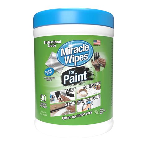 Paint Wipes | Cleanup Made Easy | Miracle Brands | MiracleBrands