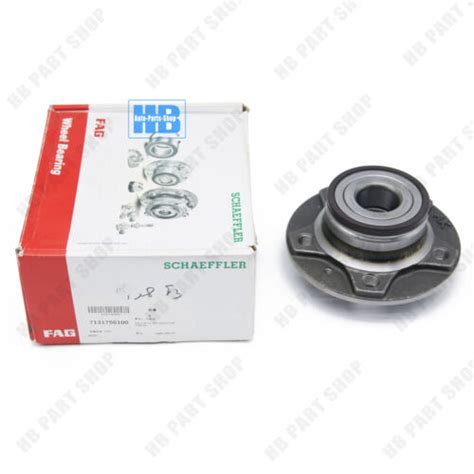 Rear Wheel Hub Axle Bearing Kit FAG For Audi A4 B8 A5 A6 C7 FWD