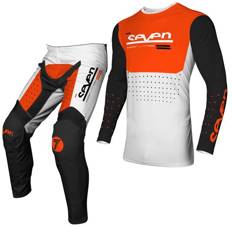 Seven Vox Aperture Motocross Kit Orange White Adult Not Fox Thor Fly