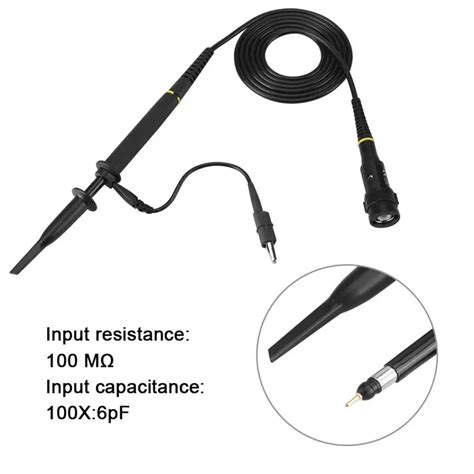 P4100 Oscilloscope Probe 100X High Voltage 2KV Oscilloscope Clip Probe 100MHz Bandwidth-in ...