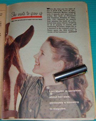 1961 TV ARTICLE~LORI MARTIN~NATIONAL VELVET~DAWN CATHERINE MENZER ...