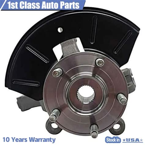 LEFT WHEEL BEARING Hub Steering Knuckle Assembly For 01 04 Ford Escape