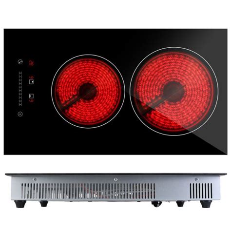 Dropship Dual Induction Burners Electric Cooktop 110V Total 1900W ...