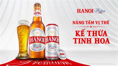 Hanoi Beer Strengthens Its Position With The High End Hanoi Premium