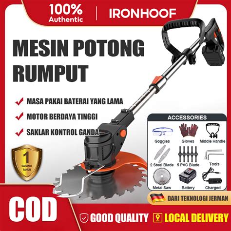 Jual Mesin Potong Rumput 588V Mesin Pemotong Rumput Baterai Pemotong