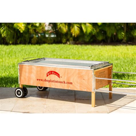 Bc Classics Bene Casa Caja Asadora Large Pit Barbecue Portable Pig