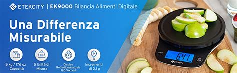 Etekcity Bilancia Digitale Professionale Da Cucina Con Precisione