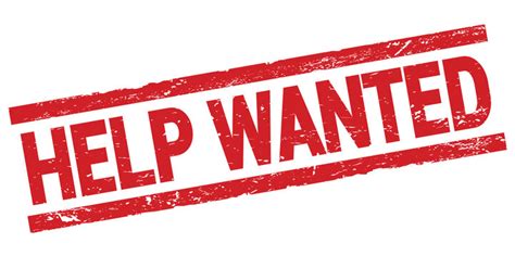 Help Wanted Sign