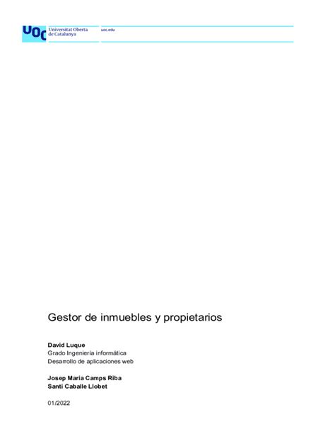 Completable En L Nea Openaccess Uoc Euro Gestor Gestin De Inmuebles Y