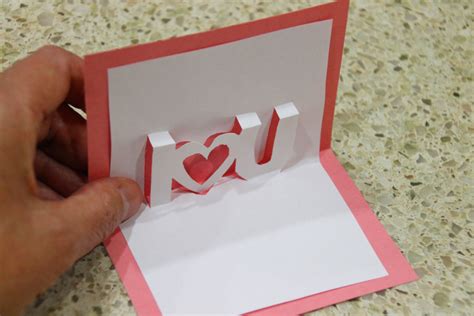 Popup Valentine Card - Grandma Ideas