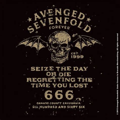 Avenged Sevenfold Seize The Day Coaster Novelties | Loudtrax