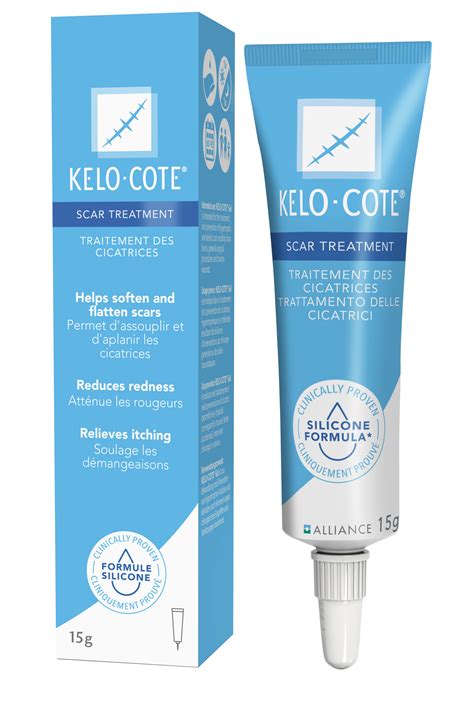 Kelo-cote Generico Ou Similar - Clinically Proven Scar Care - Alliance Kelo Cote