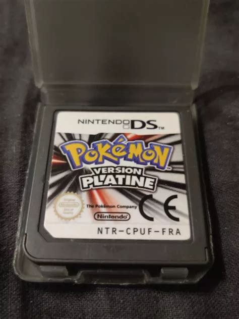 Jeu Pokemon Version Platine Pour Nintendo Ds Version Fran Aise