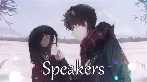 Nightcore Speakers Alec Benjamin Lyrics Youtube