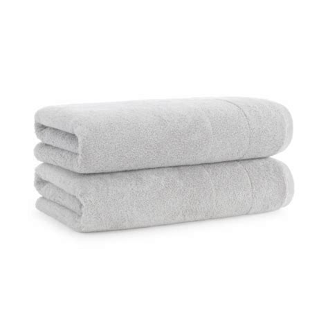 Aston Arden Turkish Solid Bath Towel 30x60 Gray 2 Pack 30x60 Kroger