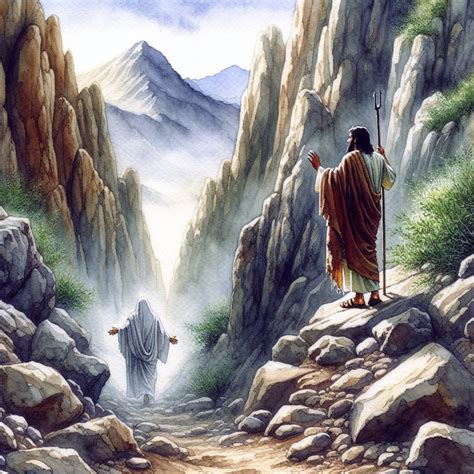 Matthew 41 Artwork Bible Art