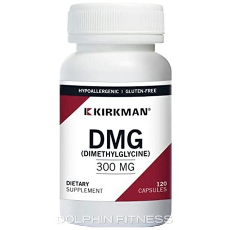 Kirkman Dmg Dimethylglycine 300 Mg 120 Capsules